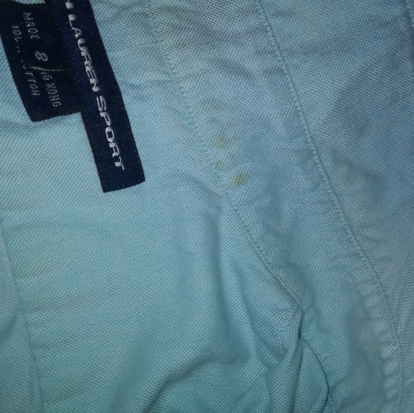 Blue Polo Sleeveless button down - Picture 4 of 4